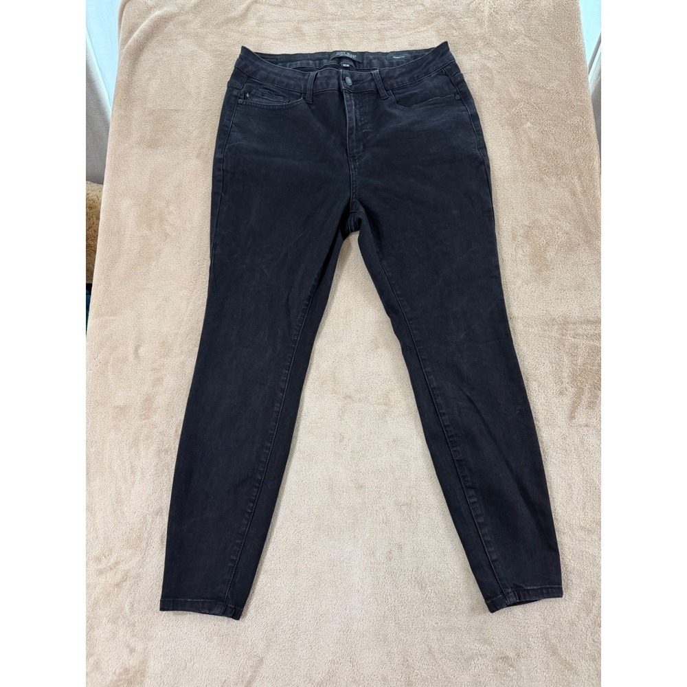 Judy Blue Skinnyโ Fit Jeans Plus Size 16W JB8883 black Stretch Denim EUC